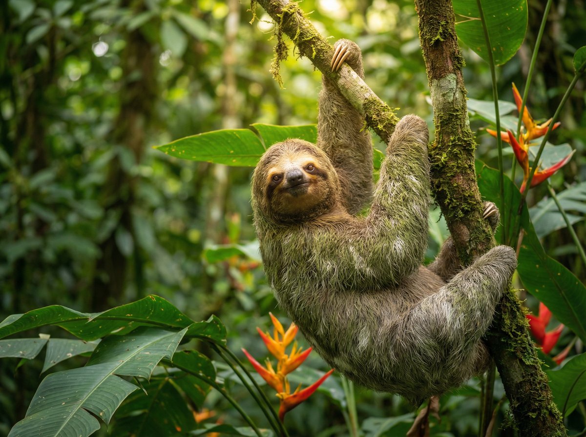 媚黑树懒慢生活视频